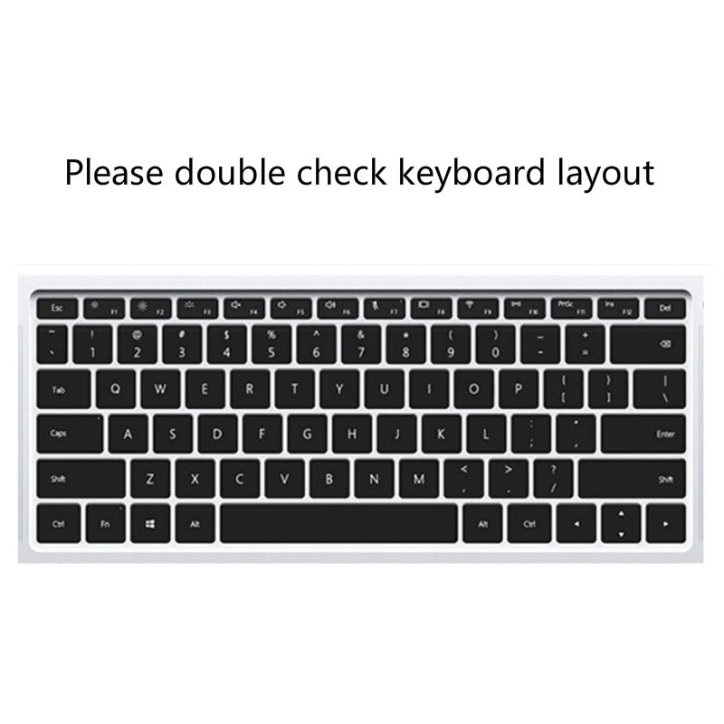 For Huawei MateBook 13 Soft Ultra-thin Silicone Laptop Keyboard Cover Protector