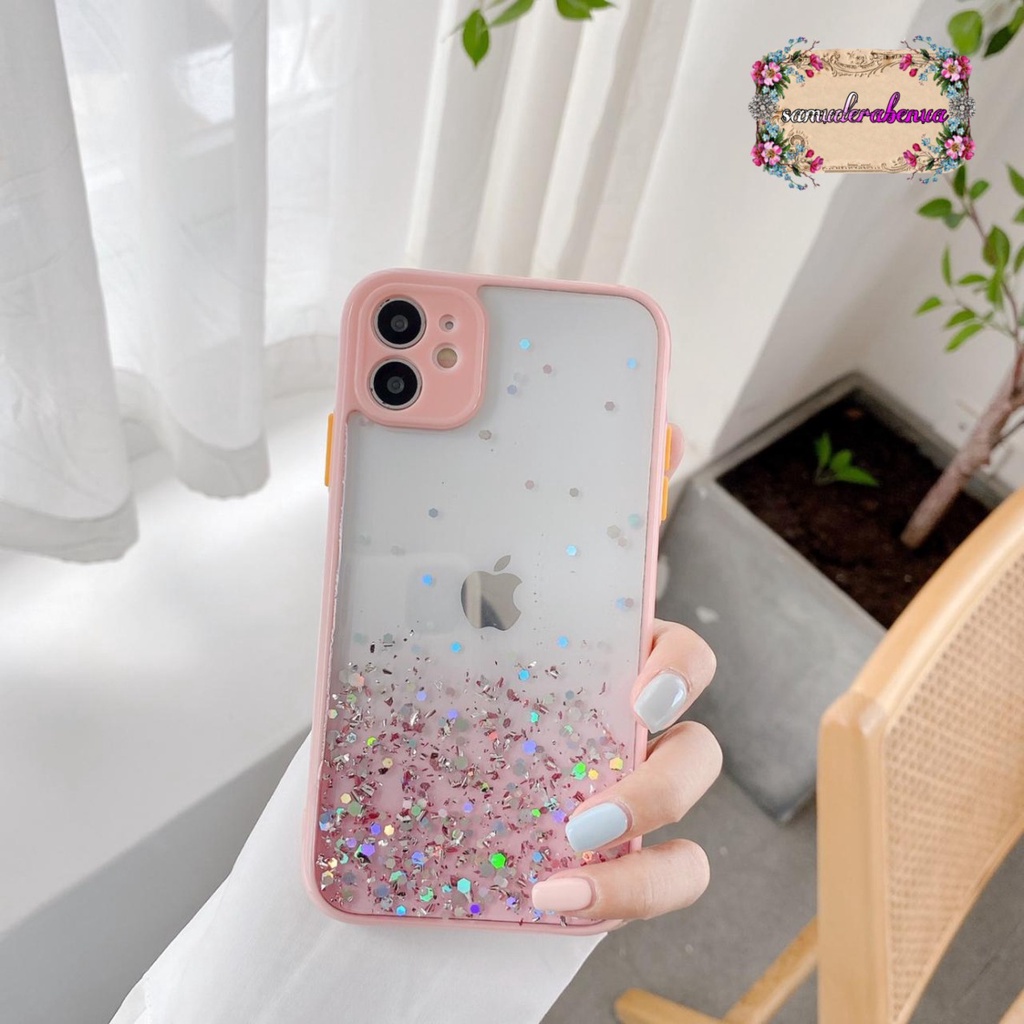 y014 softcase fuze glitter pelindung kamera samsung a03 core a03s a10 m10 a10s m01s a12 a22 4g a32 a50 a30s a50s a51 a52 SB3758