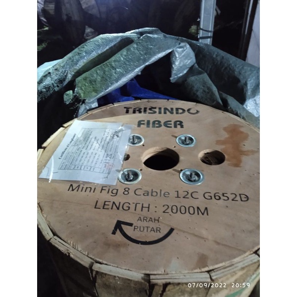 FTTH DROPCORE 12 CORE FIG 8