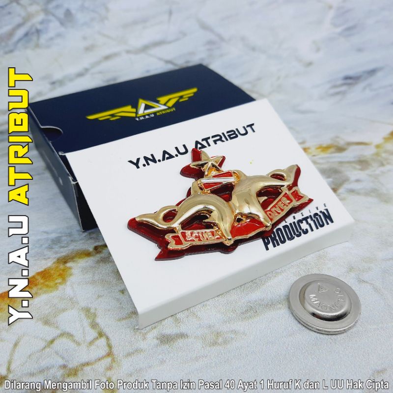 ATRIBUT POLISI PIN SQUBA DIVER POLRI / ATRIBUT POLISI PIN SAR DARAT POLRI