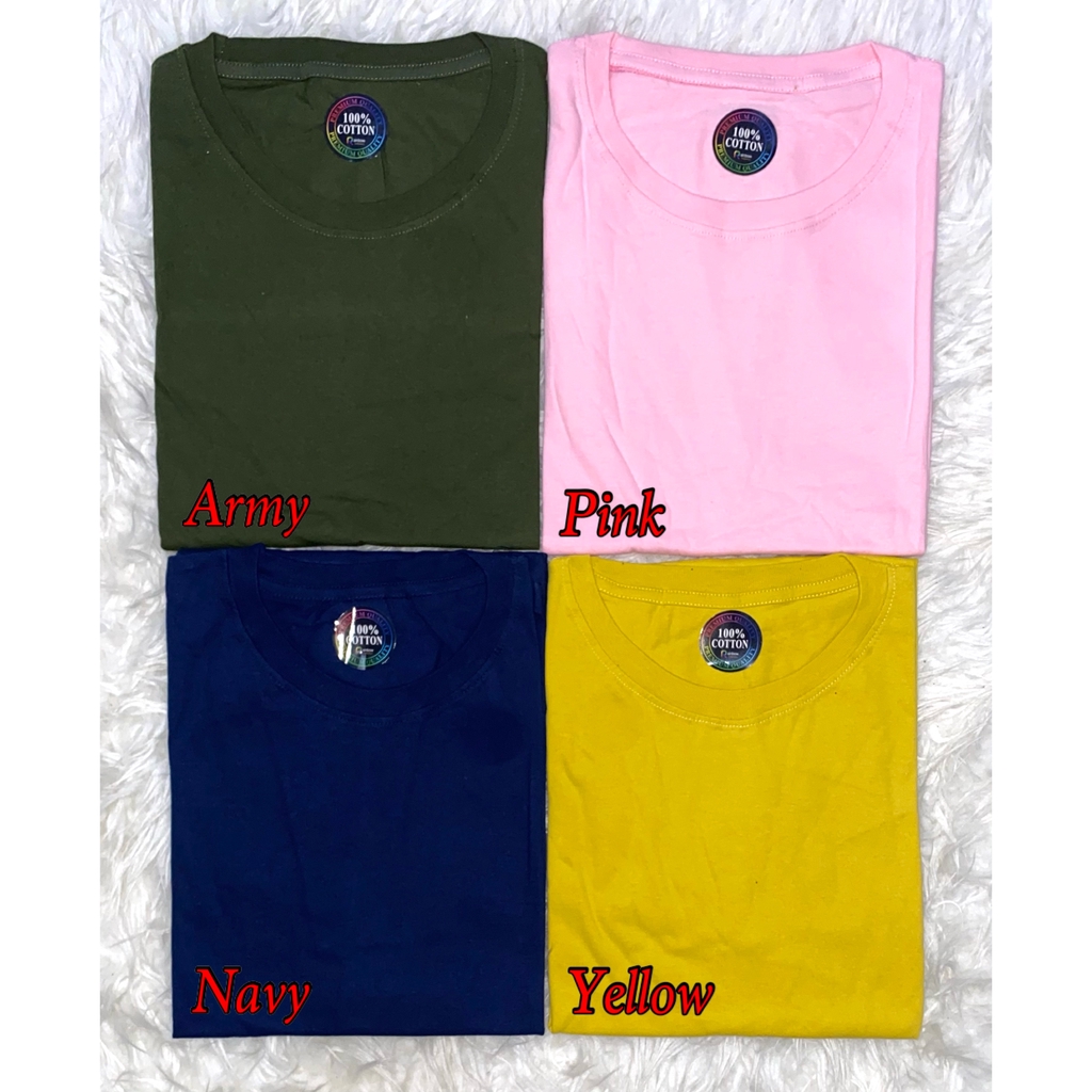 [LANGSUNG DARI PABRIK] [HARGA RESELLER] Kaos Polos Bahan Cotton Combed 30s Unisex Cewek Cowok Casual