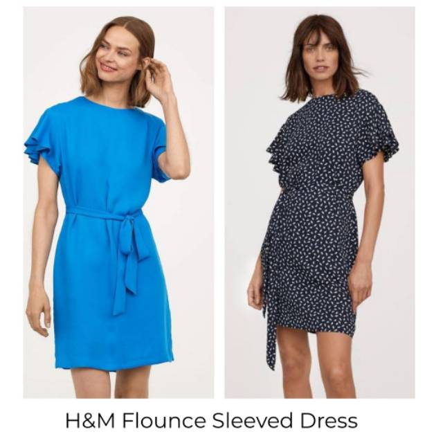 HM Flounce Sleeved Dress