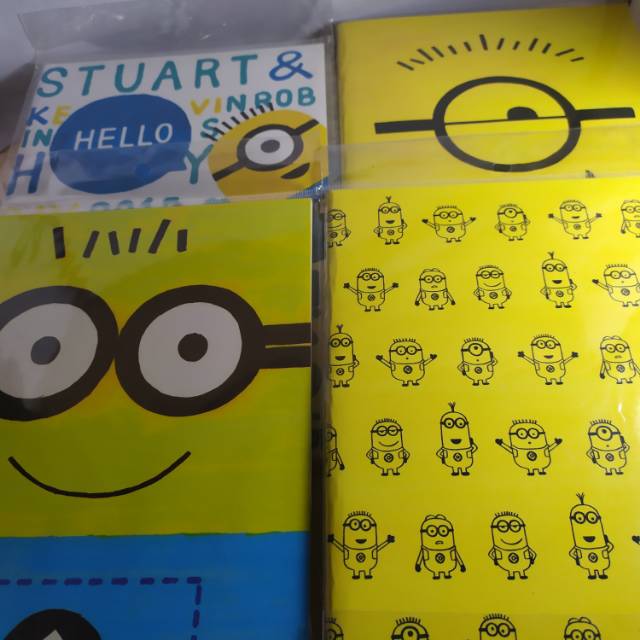 

Notebook minion tanggung.. premium import