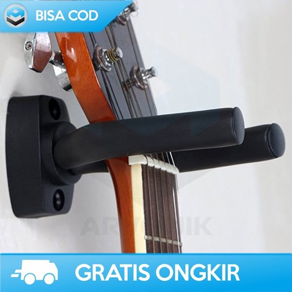 HANGER GITAR GANTUNG TAFFSTUDIO HK00433 ORIGINAL - GANTUNGAN GITAR DI DINDING - BRACKET HOOK GITAR