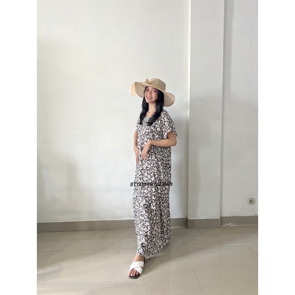 Daster Rayon Halus Panjang Busui Semata Kaki almar brand premium