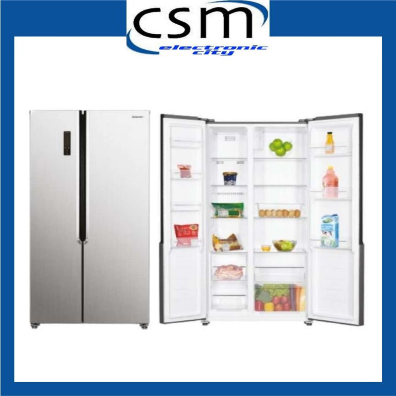 KULKAS SHARP SJ-IS50M-SL LEMARI ES 2 PINTU SIDE BY SIDE SJ IS 50MSL