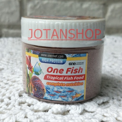 ONE FISH TROPICAL Makanan Ikan Hias Kecil Discus Guppy Cupang Manfish