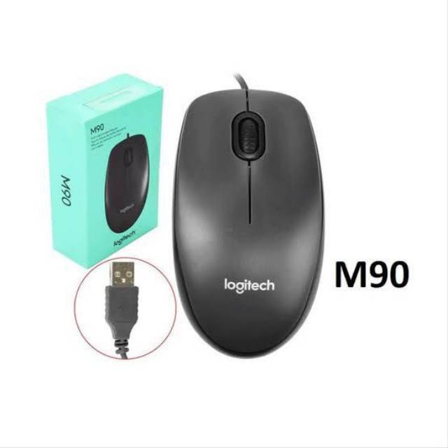 LOGITECH M90 Wired Optical Mouse