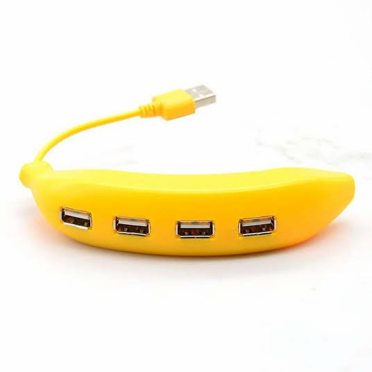 usb hub 4port motif buah sayur lucu / usb hub 4 port cabang 4in1 extension terminal 4 port