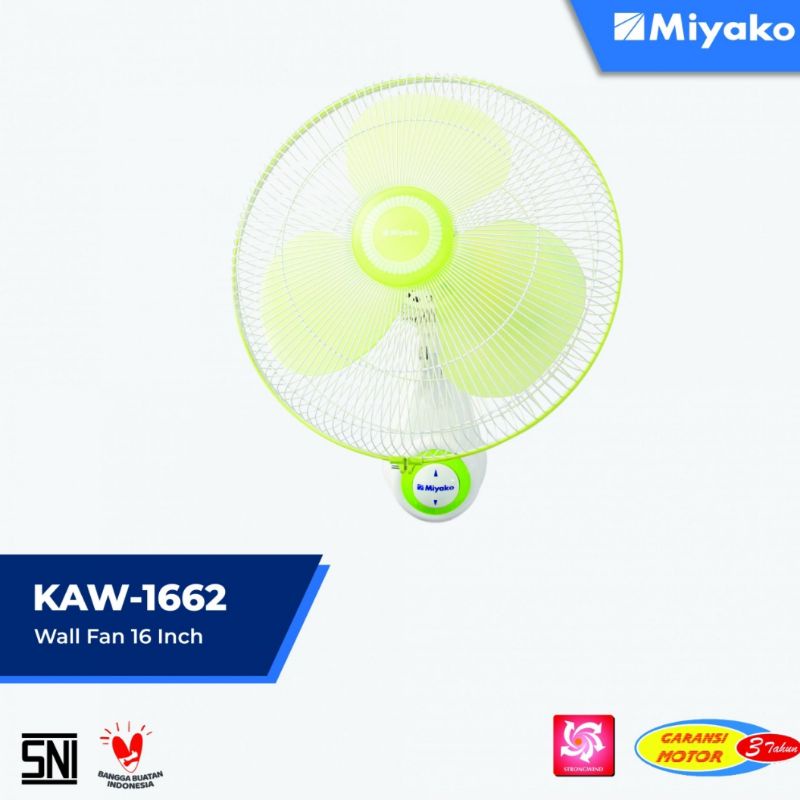 Miyako Kaw - 1662 Jaring Besi Kipas Angin Dinding