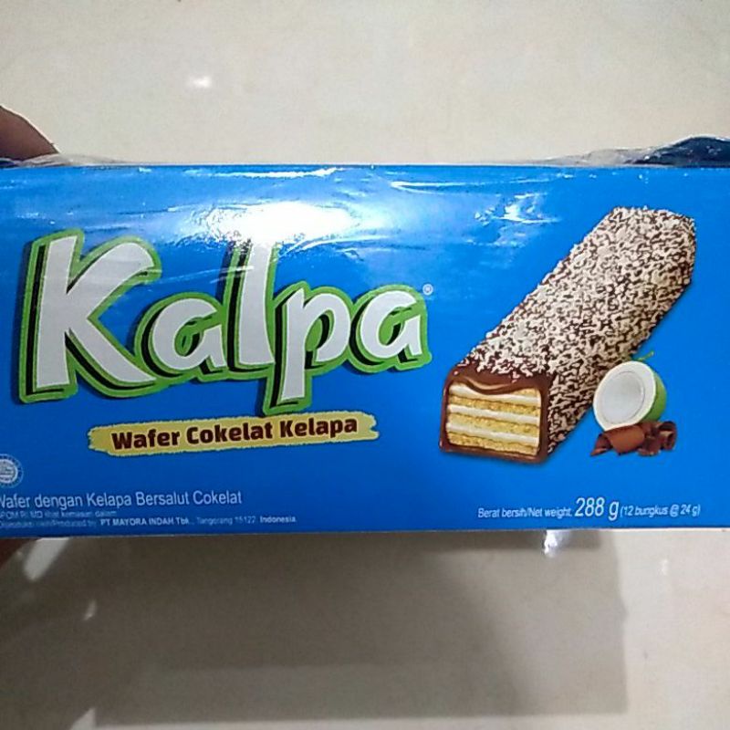 Kalpa Wafer Cokelat Kelapa box isi12