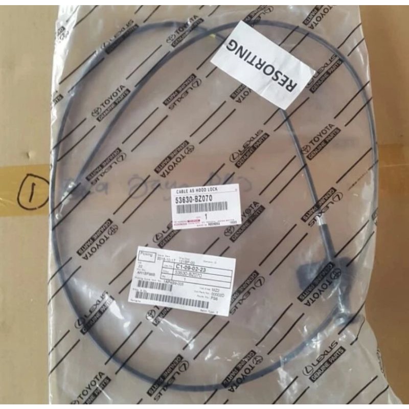 Kabel Tarikan Kap Cap Mesin Agya Ayla 2014 2015 2016 2017 2018 Original Ori Asli