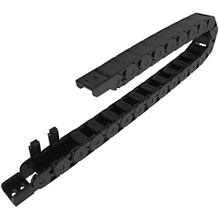 [HAEBOT] Kabel Cable Drag Chain Wire Carrier 18x50 mm CNC Semi Enclosed Open Type Plastic Industri Mekanik Towline Mesin Pembawa Rantai Kabel 18 x 50