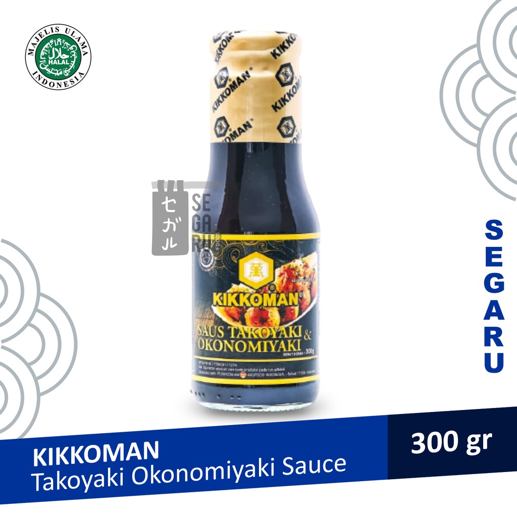 

Kikkoman Saus Takoyaki Okonomiyaki Halal 300 gram