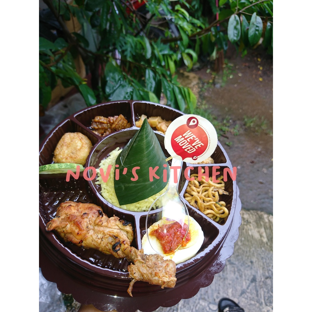 Nasi Tumpeng Mini | Tumpeng Nasi Kuning | Tumpeng Hemat Size Mika D.20