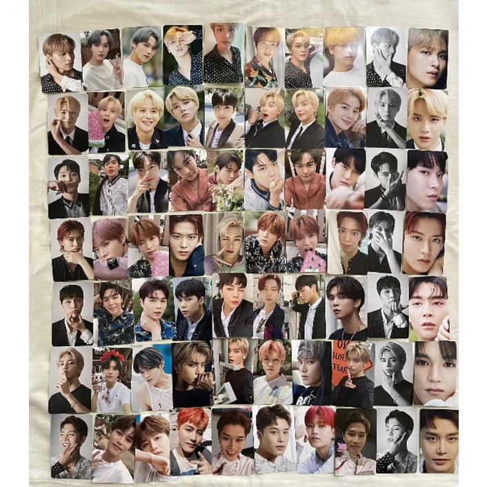 [READY STOCK] Sharing dicon nct 127 photocard set pc Mark haechan jaehyun doyoung taeyong Johnny tae