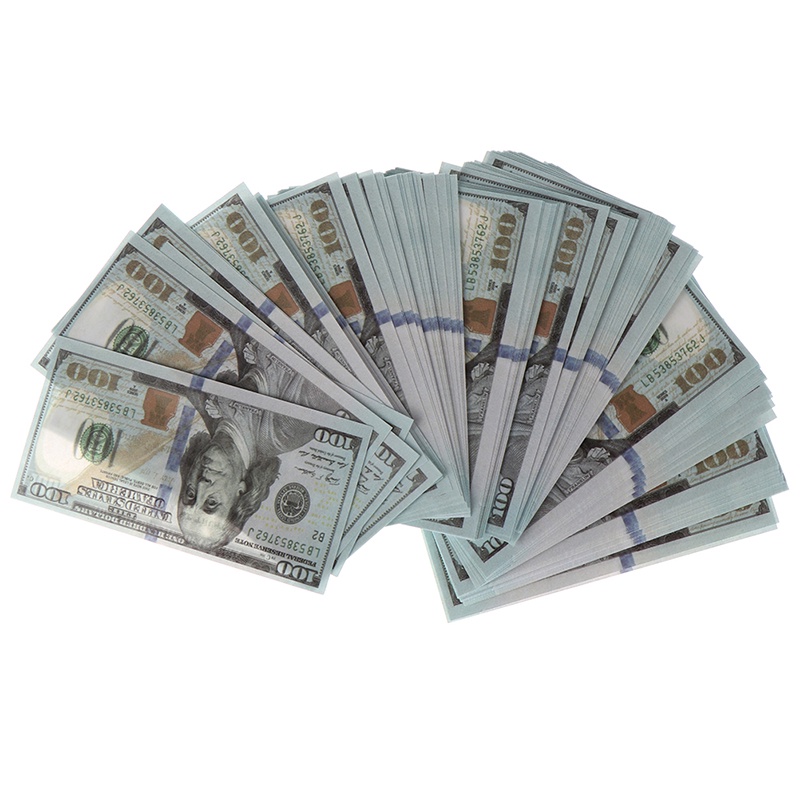 &lt; E2id &amp; &gt; Mainan Miniatur Dollar 100 Dollar Untuk Anak