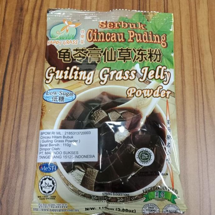 

------] Guiling grass jelly serbuk cincau puding powder low sugar 110gr