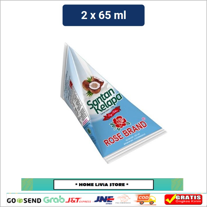 

Rose Brand Santan Kelapa 2 x 65 ml