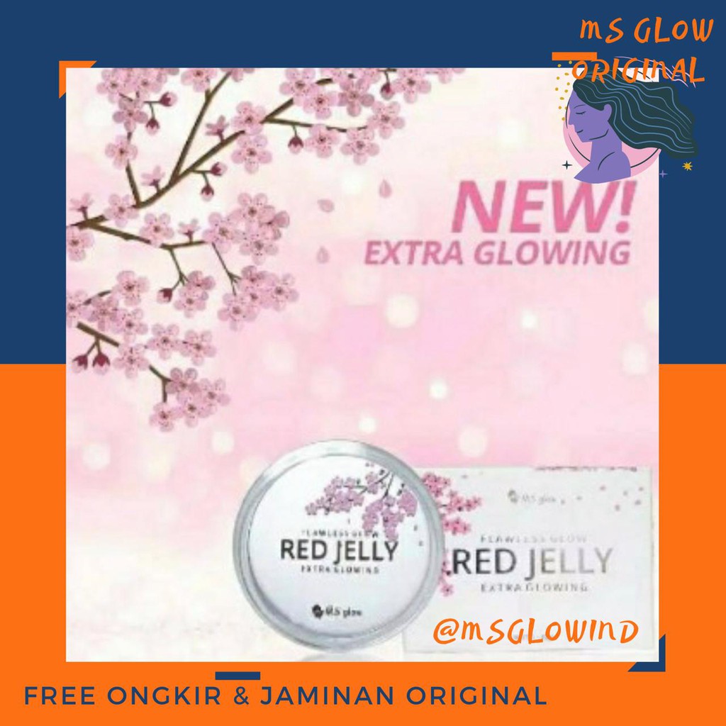 MS GLOW PAKET SUPER GLOWING + RED JELLY