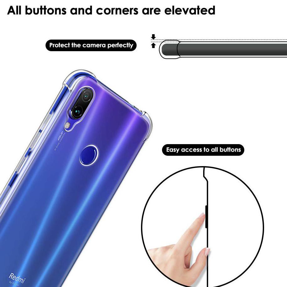 Hard case Akrilik mika XIAOMI REDMI NOTE 8/8 PRO premium anti shock