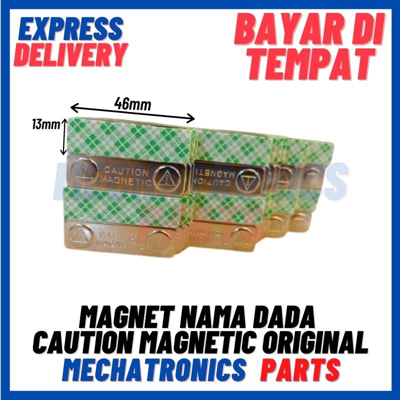 [MGT-9013] MAGNET NAMA DADA CAUTION MAGNETIC ORIGINAL