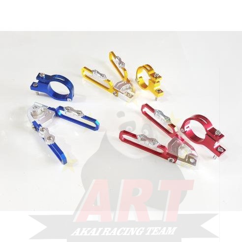 Jepitan Selang Variasi Bahan Full Cnc Warna Merah Biru Silver Gold