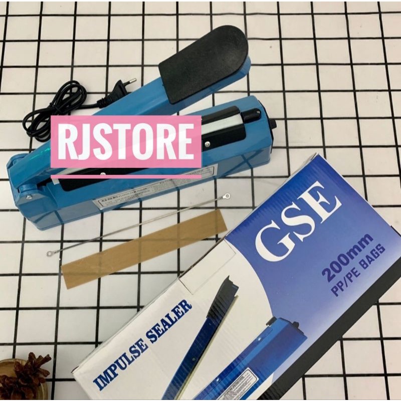 Impulse Sealer GSE 200 / impulse sealer merek GSE / Impulse sealer 200 murah
