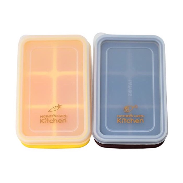 Mother’s Corn Silicone Freezer Cube 1 &amp; 2 pcs - wadah mpasi motherscorn