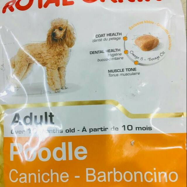 Dog Food Makanan Anjing Royal Canin Poodle Adult 1 5kg Grosir