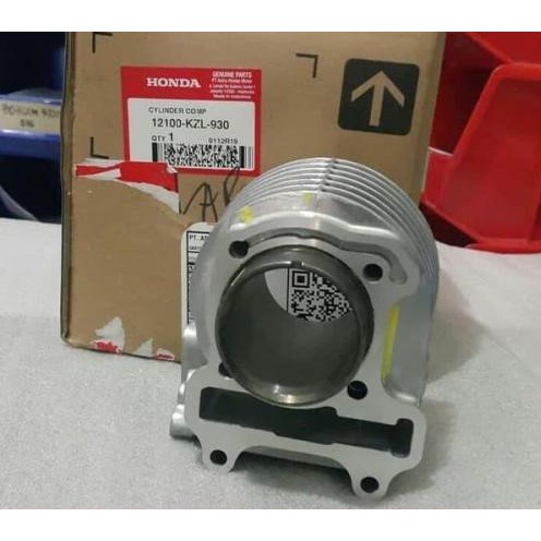 Blok Seher Cylinder Comp - Vario 110 ST Kasar Asli Honda 12100KZL930