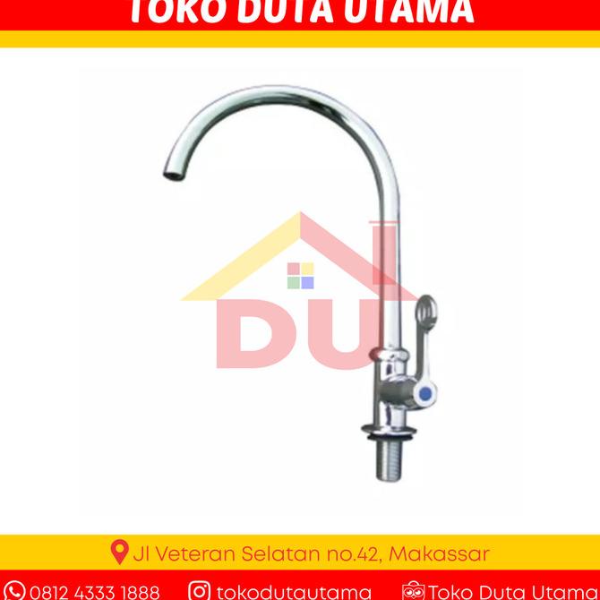 %$%$%$%$] Kran sink wasser TL 140/ kran cuci piring meja / kran angsa meja