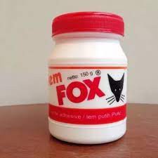 Lem Fox 150 gr Putih / White Adhesive / Lem Serbaguna