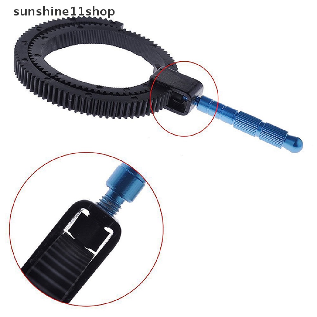 Sho Zoom Focusing Follow Focus Handle Scale Lever Dengan Ring Gear Untuk Lensa Kamera