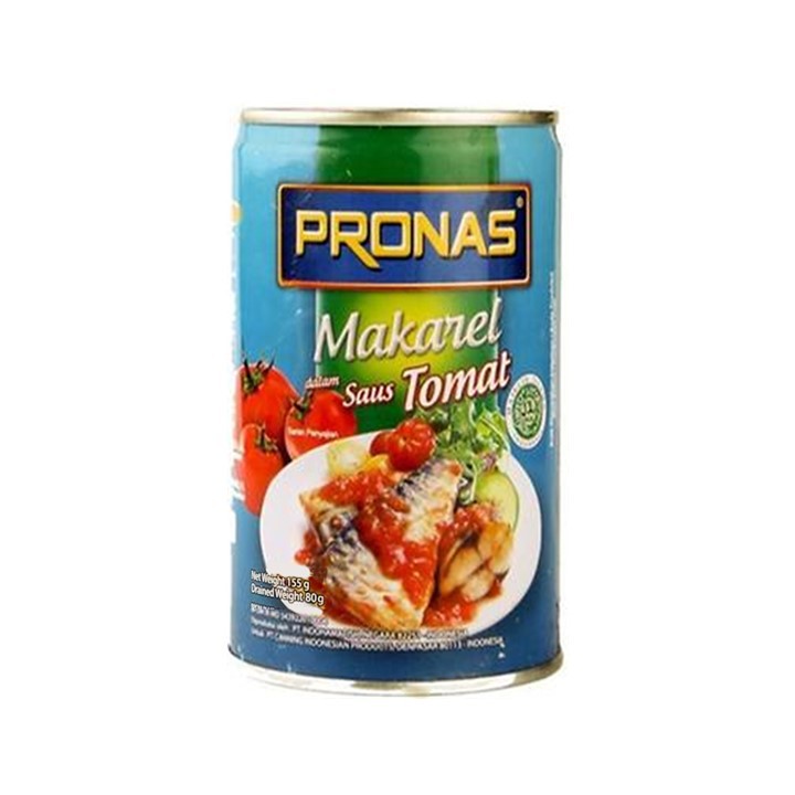 

Pronas Mackerel Saus Tomat 155gr