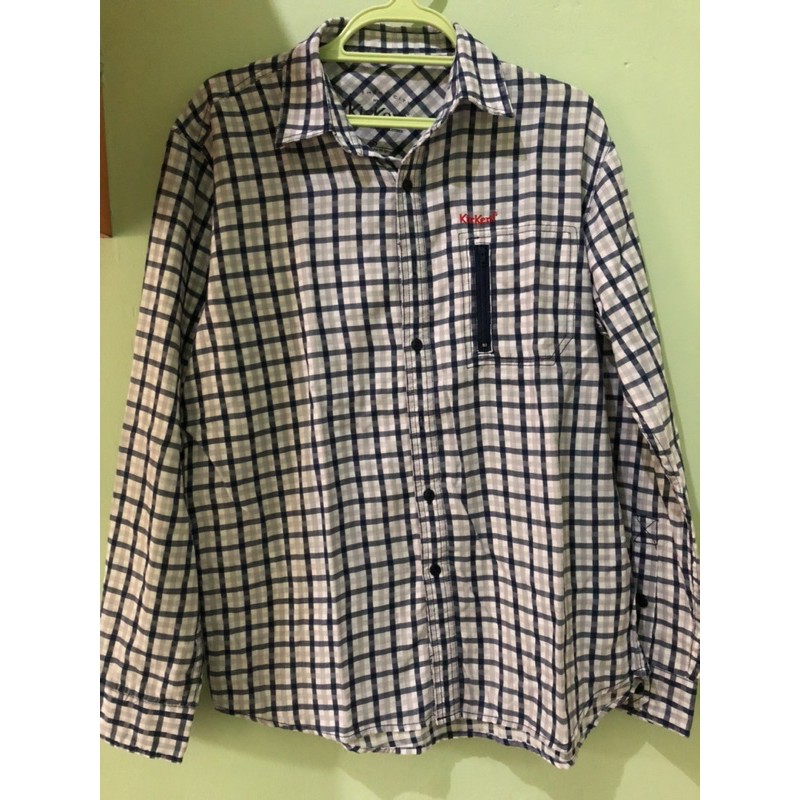 kemeja lengan panjang kickers original (bekas)
