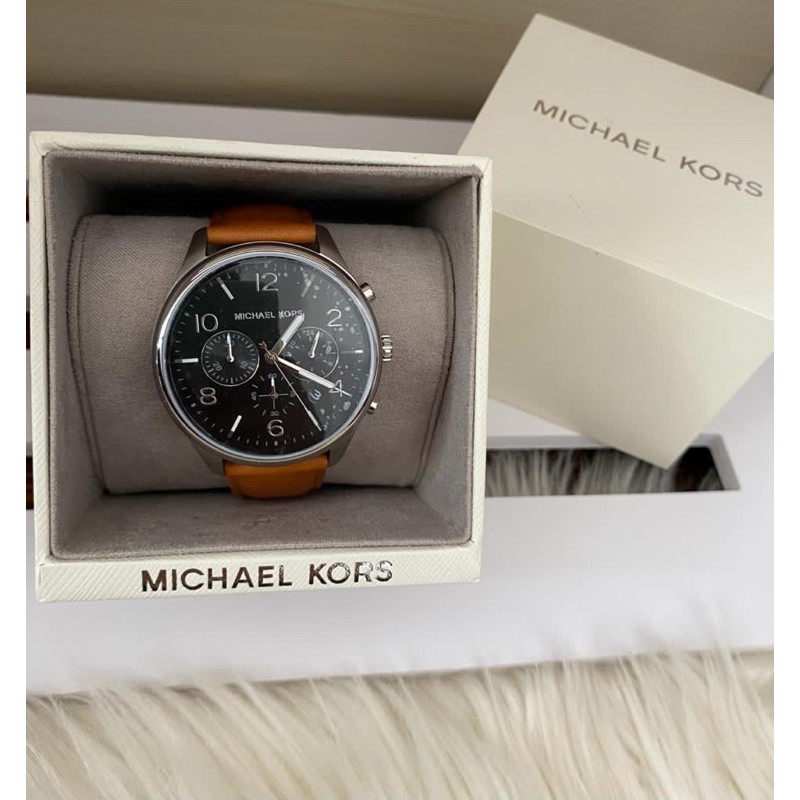 MK8661 michael kors watch leather strap men jam MK