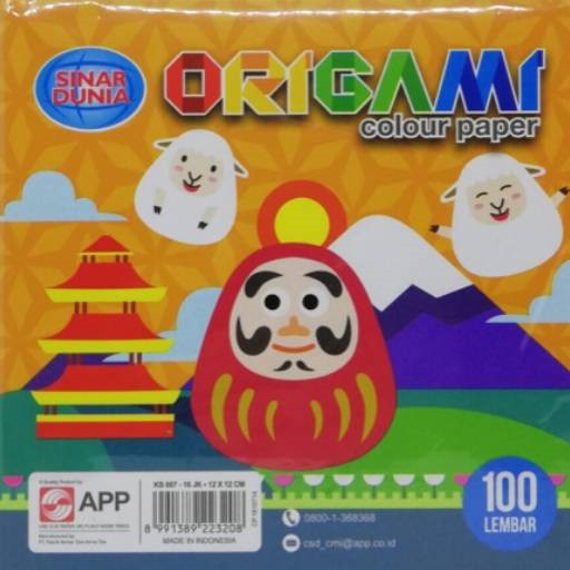 

Kertas Origami SIDU 12X12Cm