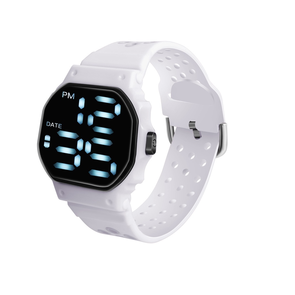 COD Jam Tangan Couple Grosir Jam Tangan Murah Jam Tangan Pria Sport Led Pria Wanita Watch M145