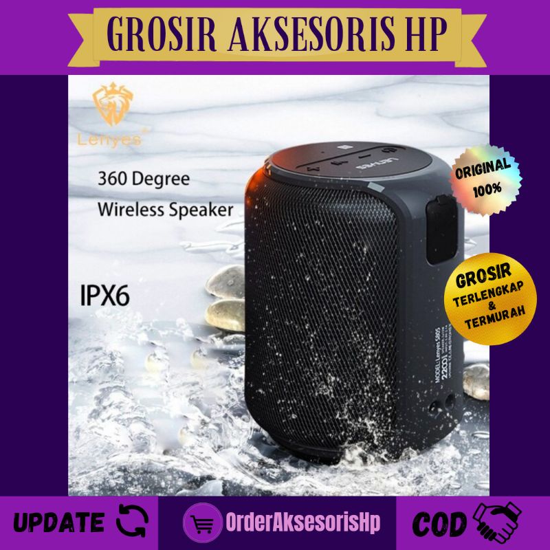 SPEAKER WATERPROOF LENYES S805 / Speaker Portable / Speaker NFC
