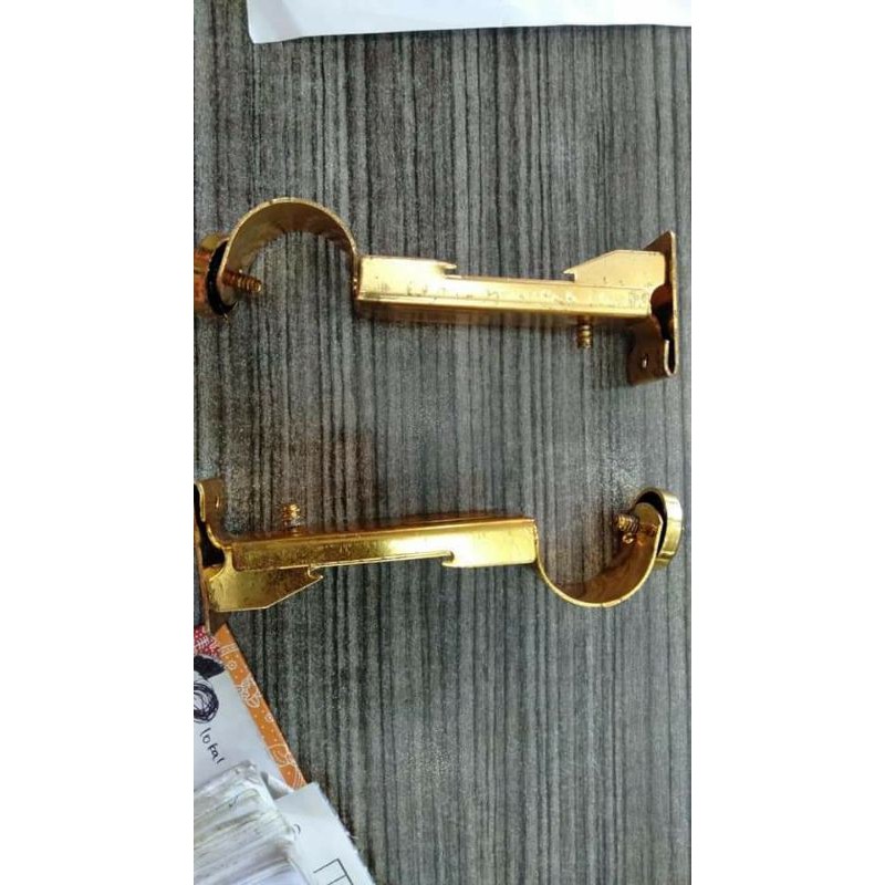 kaki batang gorden minimalis kaki besi rolet bulat