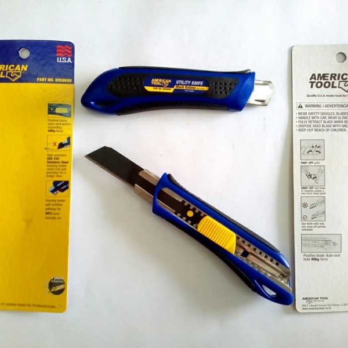 

Gilaa!!! Pisau Cutter Super Tajam American Tool R Hot Sale
