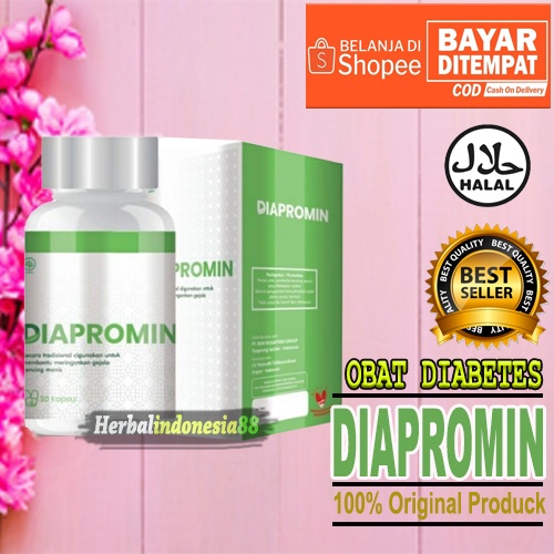 OBAT DIABETES DIAPROMIN ASLI - PENURUN GULA DARAH - OBAT DIAPROMIN PALING MANJUR DAN AMAN