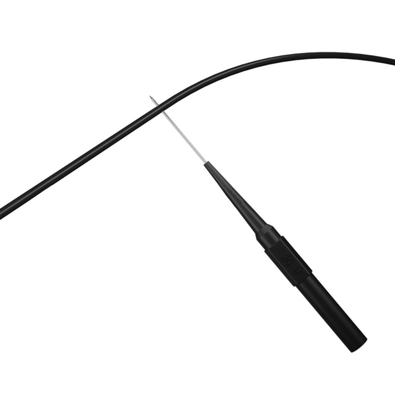 Btsg Upgraded Multimeter Test Probe Back Probes Insulation Piercing Dengan Soket 4mm Akupuntur Mobil- Tool Kit 10pcs