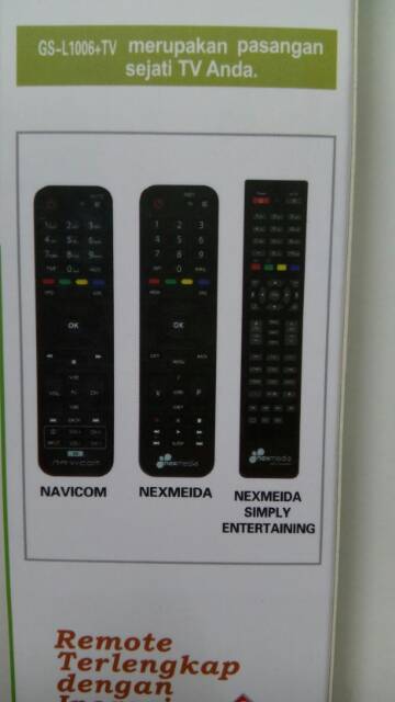 REMOT / REMOTE RECEIVER PARABOLA K-VISION /KVISION  K1100 /NEXMEDIA / NAVICOM MULTI/ UNIVERSAL