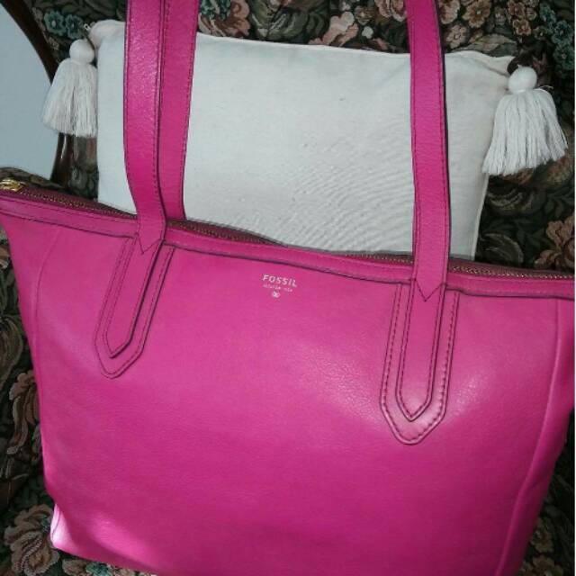 Fossil Sydney Shopper Fuschia