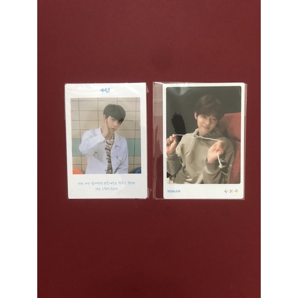 PC SOOBIN / YEONJUN PHOTOCARD SOOBIN YEONJUN TDCS