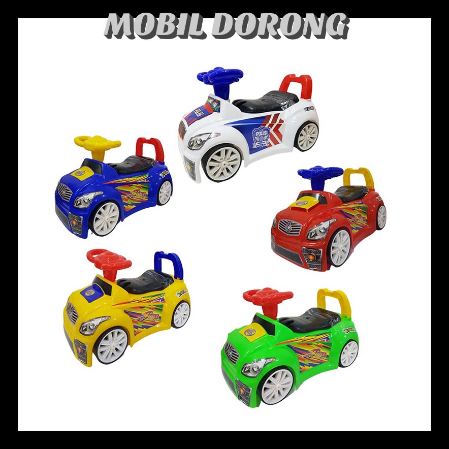 Mainan Mobil Dorong Polisi/ Mainan Anak Mobil SL200