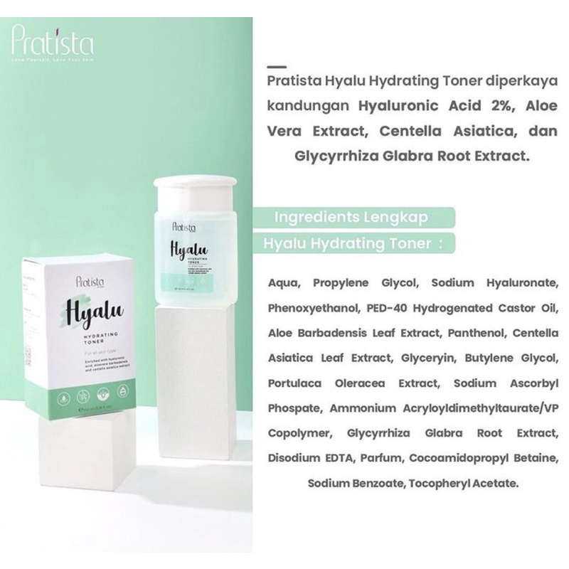 Pratista Hyalu Hydrating Toner 100 ml