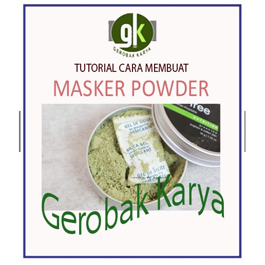 Cara Membuat Masker Powder Masker Bubuk Tmp Formula Shopee Indonesia